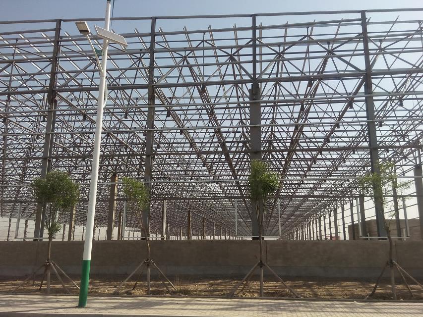 柳州汽车工业厂房网架